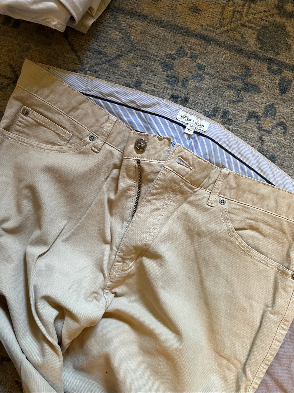 Peter Millar Beige/Tan Chino Pants